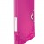 MAPA PLASTIC CU BURDUF 30MM ROZ METALIZAT WOW LEITZ