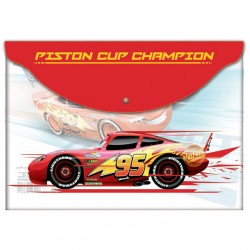 MAPA PLASTIC CU BUTON A4 CARS 3 PIGNA