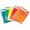 MAPA PLASTIC CU ELASTIC 1,5CM GALBEN NEON NOKI