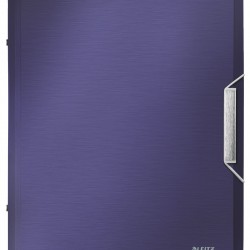 MAPA PLASTIC CU ELASTIC 12 COMPARTIMENTE ALBASTRU-VIOLET LEITZ