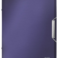 MAPA PLASTIC CU ELASTIC 6 COMPARTIMENTE ALBASTRU-VIOLET LEITZ