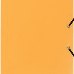 MAPA PLASTIC CU ELASTIC A4 GALBEN EXACOMPTA