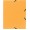 MAPA PLASTIC CU ELASTIC A4 GALBEN EXACOMPTA