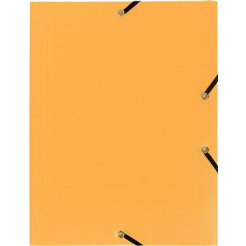 MAPA PLASTIC CU ELASTIC A4 GALBEN EXACOMPTA