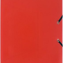 MAPA PLASTIC CU ELASTIC A4 ROSU EXACOMPTA