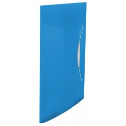 MAPA PLASTIC CU ELASTIC ALBASTRA VIVIDA ESSELTE