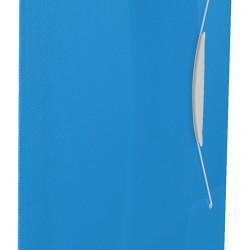 MAPA PLASTIC CU ELASTIC ALBASTRA VIVIDA ESSELTE