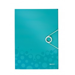 MAPA PLASTIC CU ELASTIC TURCOAZ METALIZAT WOW LEITZ