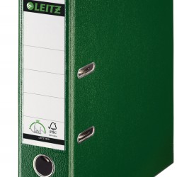 BIBLIORAFT PLASTIFIAT 8CM 180GRADE VERDE LEITZ