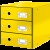 CABINET 3 SERTARE GALBEN CLICK&STORE LEITZ