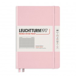 CAIET A5 AR COP. RIGIDA ROZ PASTEL LEUCHTTURM