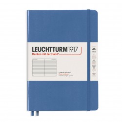 CAIET A5 DR COP. RIGIDA ALBASTRU DENIM PASTEL LEUCHTTURM