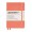 CAIET A5 DR COP. RIGIDA PORTOCALIU PASTEL LEUCHTTURM