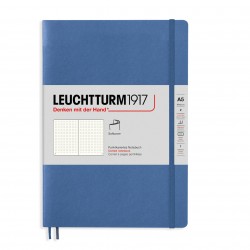 CAIET A5 PUNCTAT COP. FLEXIBILA ALBASTRU DENIM PASTEL LEUCHTTURM