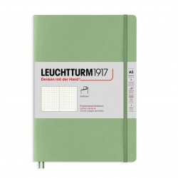 CAIET A5 PUNCTAT COP. FLEXIBILA VERNIL PASTEL LEUCHTTURM