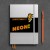 CAIET A5 PUNCTAT COP. RIGIDA ARGINTIU&PORTOCALIU NEON LEUCHTTURM