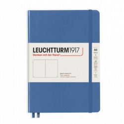CAIET A5 VELIN COP. RIGIDA ALBASTRU DENIM PASTEL LEUCHTTURM