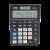 CALCULATOR BIROU 12DIG NEGRU 1238 DELI