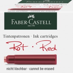 CARTUSE CERNEALA MICI ROSII 6 BUC/CUTIE FABER-CASTELL