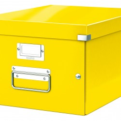 CUTIE DEPOZITARE MEDIE GALBENA CLICK&STORE LEITZ