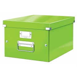 CUTIE DEPOZITARE MEDIE VERDE CLICK&STORE LEITZ