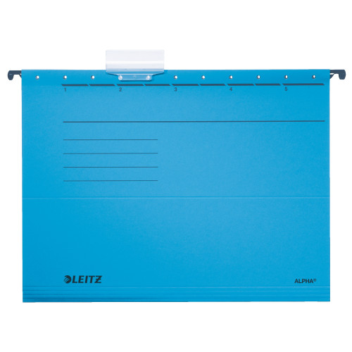 DOSAR SUSPENDABIL ALBASTRU ALPHA STANDARD LEITZ