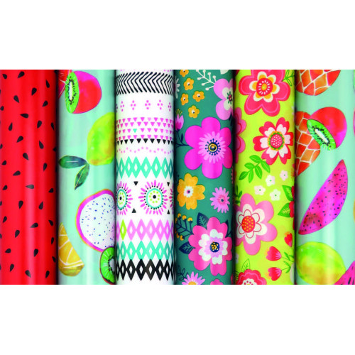 HARTIE AMBALAJ ROLA 70CM X 2M FIESTA ROTOLUX
