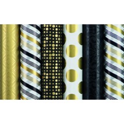 HARTIE AMBALAJ ROLA 70CM X 2M TOUCH OF GOLD ROTOLUX