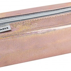 PENAR ETUI TUBULAR GLITTER ROSE EBERHARD FABER