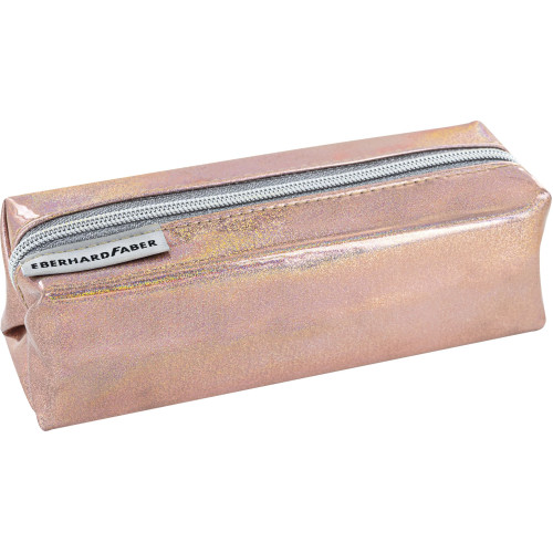 PENAR ETUI TUBULAR GLITTER ROSE EBERHARD FABER