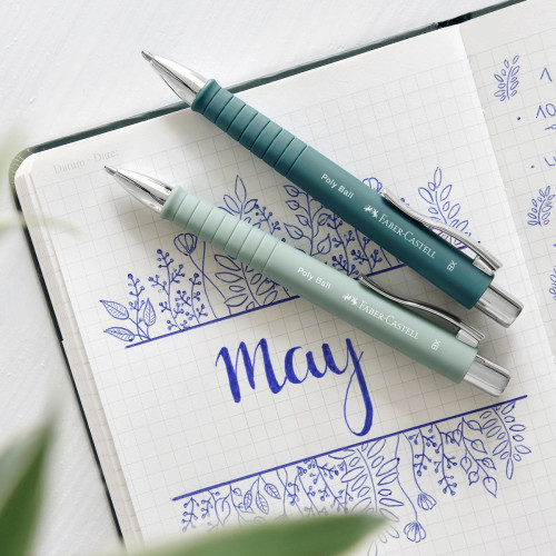 PIX CU MECANISM VERDE SMARALD POLY BALL XB FABER-CASTELL