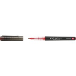 ROLLER FREE INK 1.5MM ROSU FABER-CASTELL