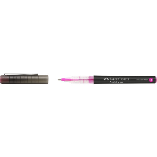 ROLLER FREE INK 1.5MM ROZ FABER-CASTELL