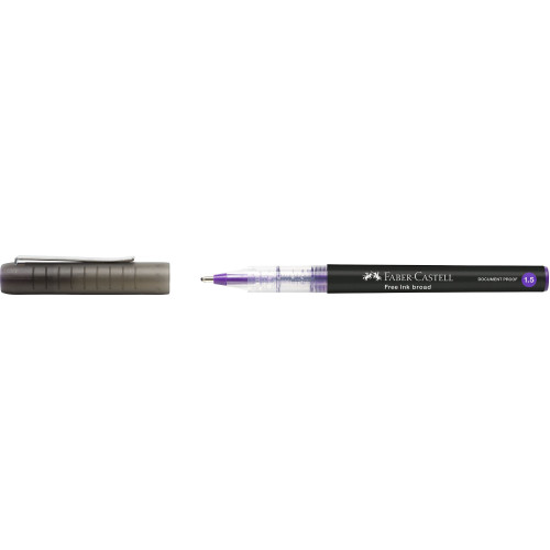 ROLLER FREE INK 1.5MM VIOLET FABER-CASTELL