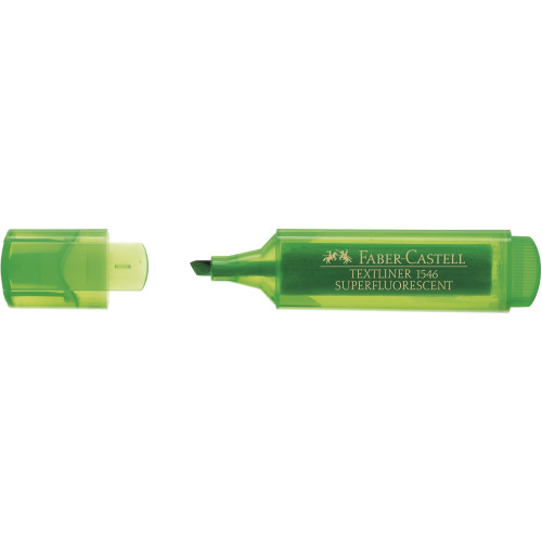 TEXTMARKER VERDE SUPERFLUORESCENT 1546 FABER-CASTELL