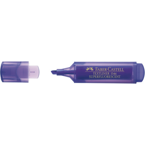TEXTMARKER VIOLET SUPERFLUORESCENT 1546 FABER-CASTELL