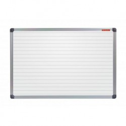 WHITEBOARD MAGNETIC LINIAT 90*120 CM RAMA ALUMINIU MEMOBOARDS