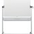 WHITEBOARD MAGNETIC MOBIL 90*120 CM NANO CLEAN NOBO