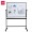 WHITEBOARD MAGNETIC MOBIL 90*120 CM RAMA ALUMINIU DELI