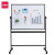 WHITEBOARD MAGNETIC MOBIL 90*120 CM RAMA ALUMINIU DELI