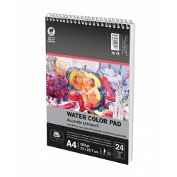 BLOC DESEN A4 ACUARELA 200G 24F PIGNA