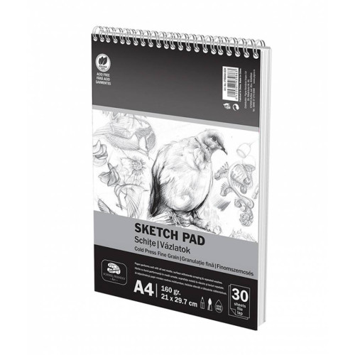 BLOC DESEN SCHITE A4 160G 30 COLI PIGNA