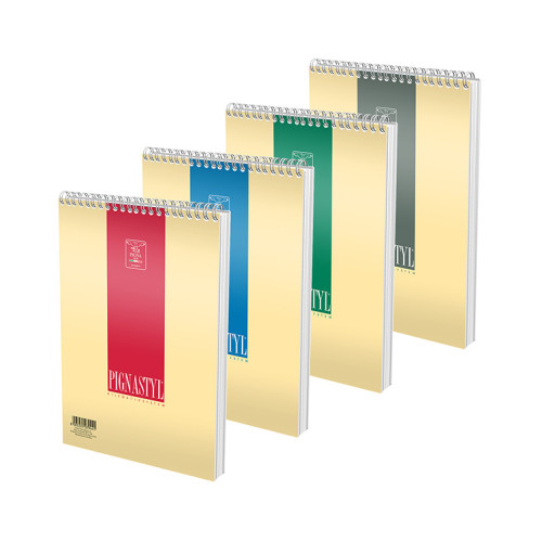 BLOC NOTES SPIRA A5 60F AR STYLE PIGNA