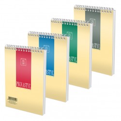 BLOC NOTES SPIRA A6 60F AR STYLE PIGNA