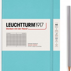 CAIET A5 AR COP. RIGIDA BLEU MARIN LEUCHTTURM