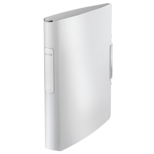 CAIET MECANIC A4 4 INELE 30MM/52MM ALB SOFTCLICK LEITZ