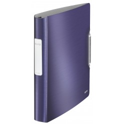 CAIET MECANIC A4 4 INELE 30MM/52MM ALBASTRU SOFTCLICK LEITZ