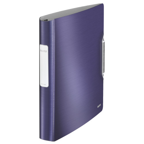 CAIET MECANIC A4 4 INELE 30MM/52MM ALBASTRU SOFTCLICK LEITZ