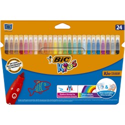 CARIOCA 24 CULORI ULTRALAVABILE KID COULEUR BIC