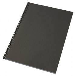 COPERTI CARTON A4 250G NEGRU 100/TOP GBC